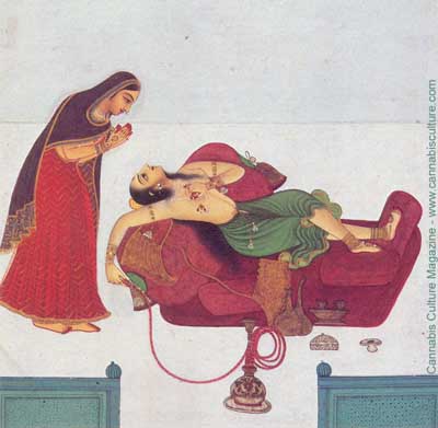 Longing: 18th Century painting, Rajput era.