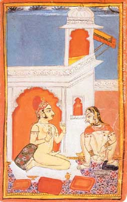A painting from the Bundi State, circa 1800-20.