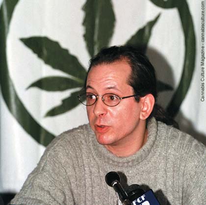 Federal Marijuana Party Leader Boris St-Maurice