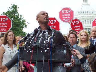 On Capitol Hill with Montel Williams