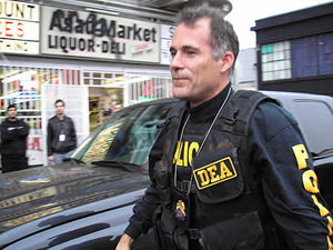 Head DEA agent, a man with no heart or conscience