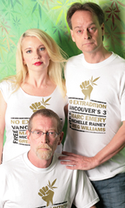 Greg Williams, Marc Emery, Michelle Rainey