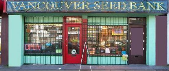 Vancouver Seed Bank storefront at 872 East Hastings