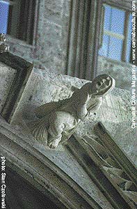 Witch gargoyle, NY City Hall