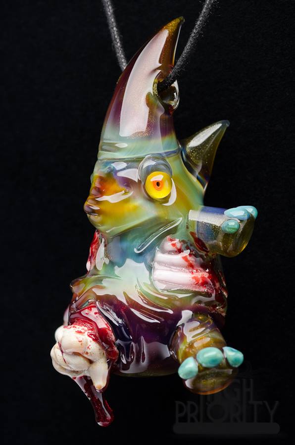 B. Martin x Ghost Rhino zombie pendy