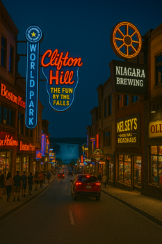 Clifton Hill, Niagara Falls, Cannabis, Tourism, Cannabis Culture Niagara Falls